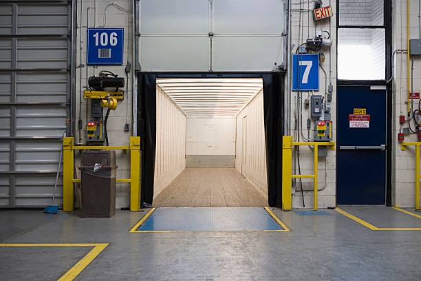 Empty loading bay  loading bay stock pictures, royalty-free photos & images