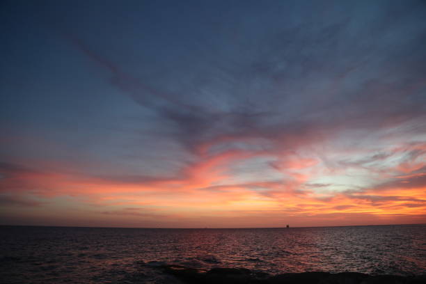 istock Scenic View Of Sea Against Sky During Sunset 728934023