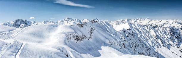 istock Scenic View Of Snowcapped Mountains Against Sky 730262007