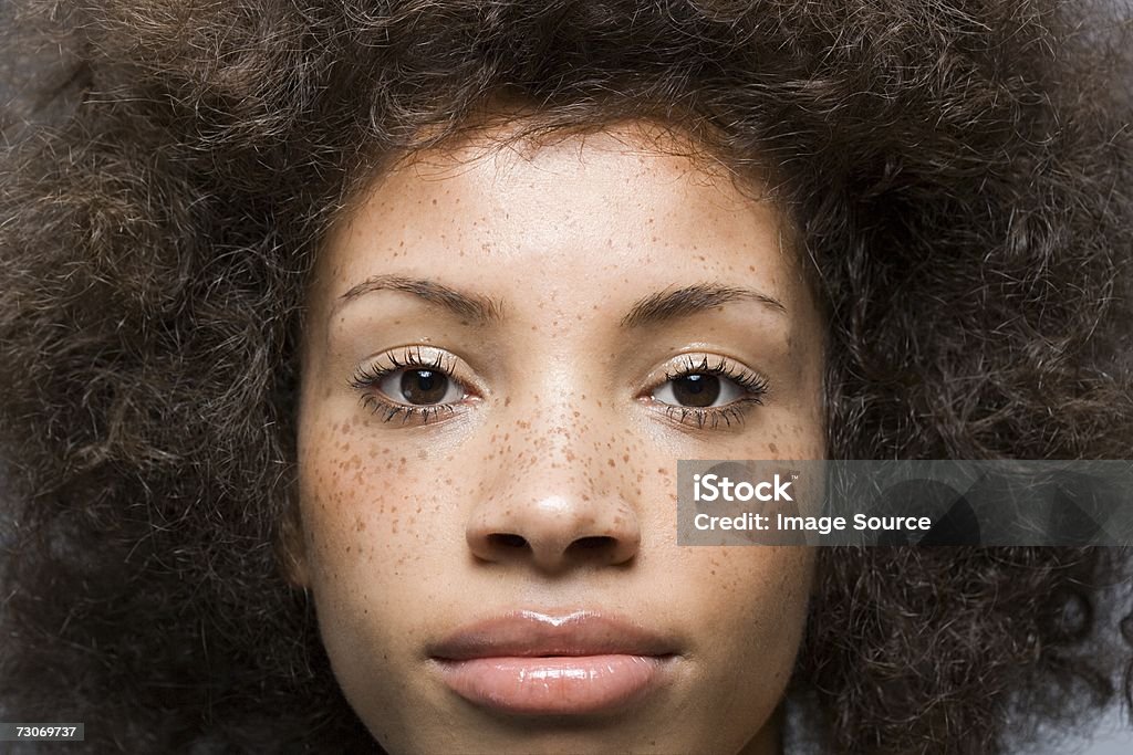 Attractive young woman  Portrait Stock Photo