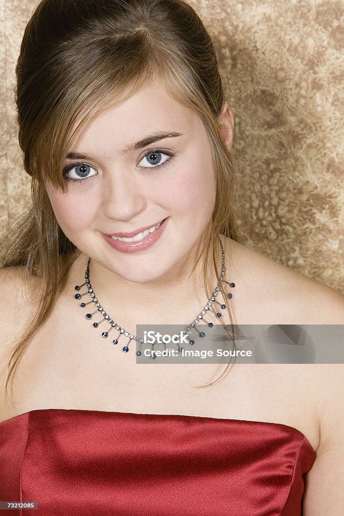 Portrait of a teenage girl  Ballroom Stock Photo