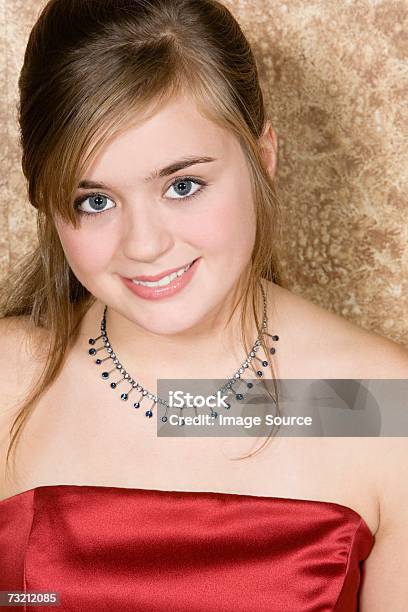 Portrait Of A Teenage Girl Stock Photo - Download Image Now - Ballroom, Beautiful People, Celebration