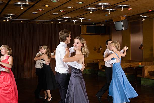 Teenage couple dancing  ballroom photos stock pictures, royalty-free photos & images