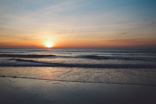 istock Scenic View Of Sea Against Sky During Sunset 733480031