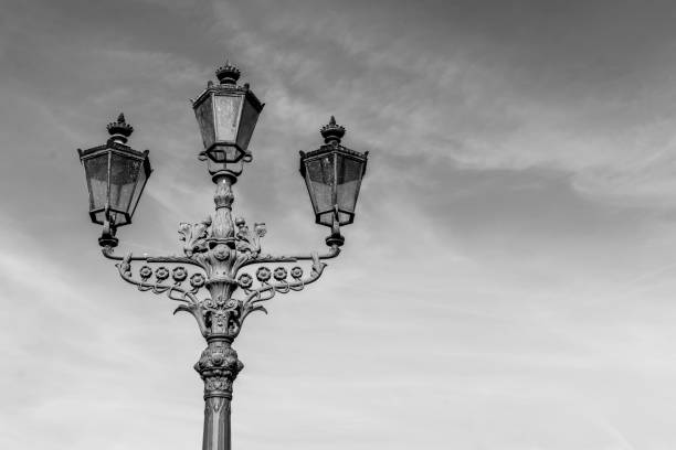 istock Low Angle View Of Lamp Post Against Sky 733522881