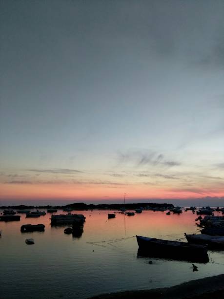 istock Scenic View Of Sea Against Sky During Sunset 736382395
