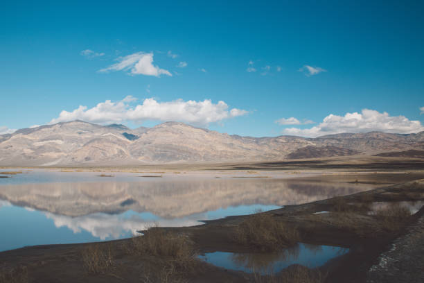 istock Scenic View Of Lake Against Blue Sky 736389567