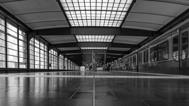 istock Interior Of Railroad Station 736837581