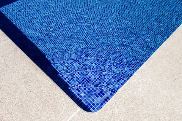 istock High Angle View Of Steps In Tiled Swimming Pool 736838505