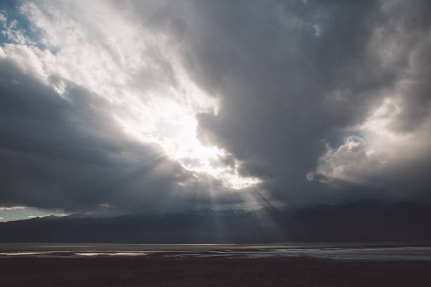 istock Scenic View Of Storm Clouds Over Sea 736848205