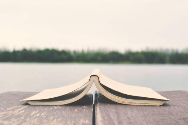 istock Close-Up Of Book On Wood 739286197