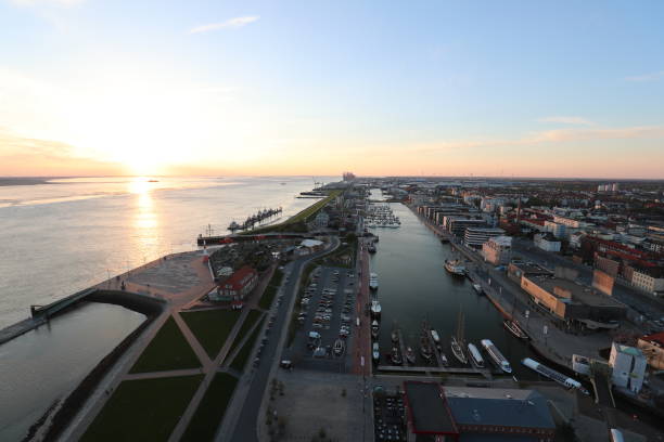 istock High Angle View Of City At Sunset 739299703