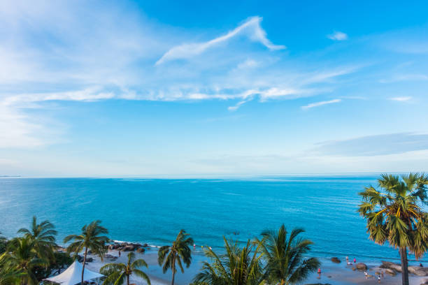 istock Scenic View Of Sea Against Blue Sky 742289253