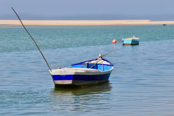 istock Boat Moored On Sea Against Sky 742291813