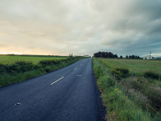 istock Road By Landscape Against Sky 743753351