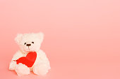 Teddy bear with a heart