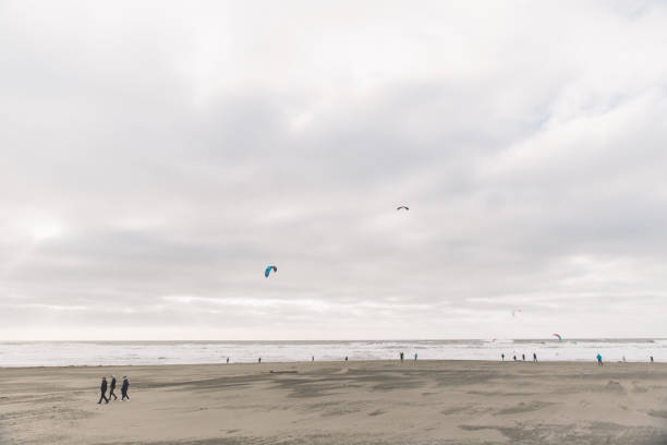 istock Scenic View Of Beach Against Cloudy Sky 746087319