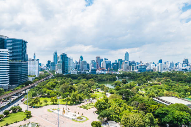 istock View Of Cityscape Against Cloudy Sky 748616049