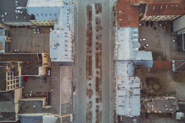 istock Aerial View Of Buildings 750559815