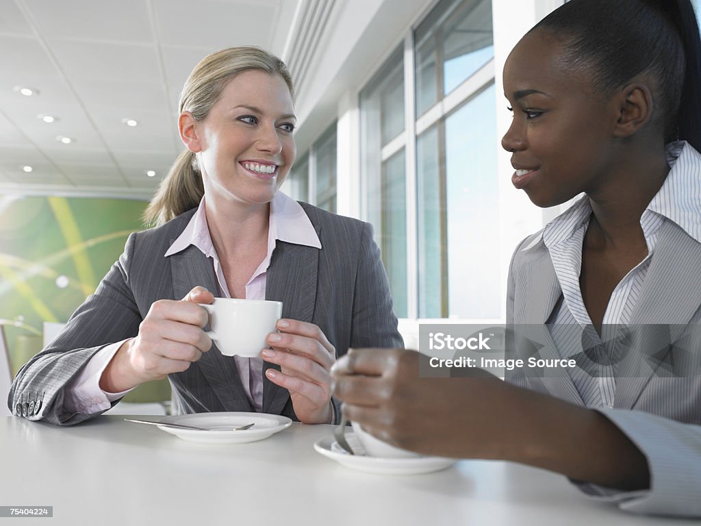 Businesswomen taking a break  30-39 Years Stock Photo