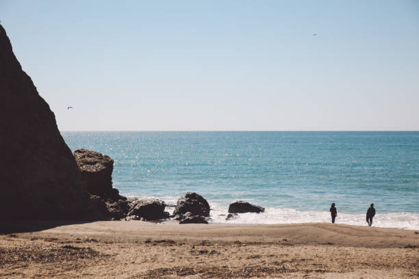 istock Scenic View Of Sea Against Clear Sky 755756817