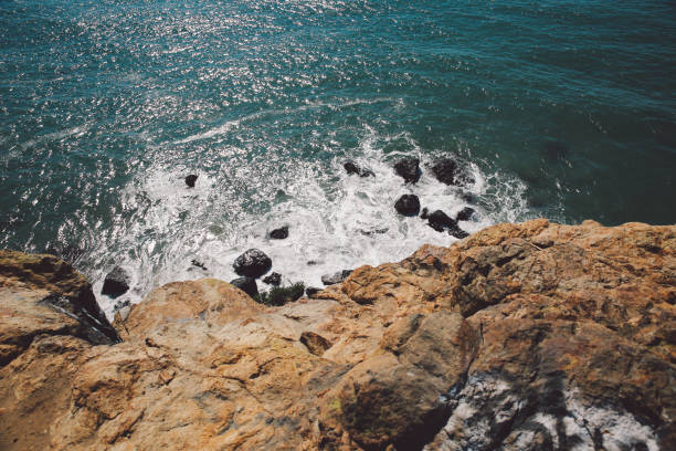 istock High Angle View Of Rocky Shore 755764285