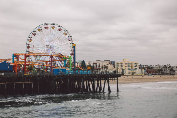 istock Ferris Wheel In Santa Monica 755766767