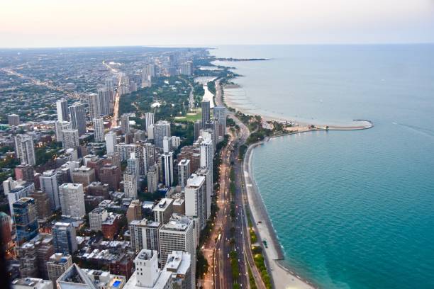 istock High Angle View Of City At Waterfront 758489429