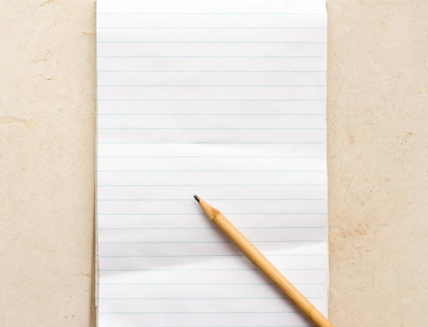 istock Directly Above Shot Of Pencil On Paper 758553791