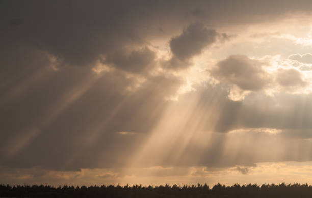 istock Low Angle View Of Sky At Sunset 758590785