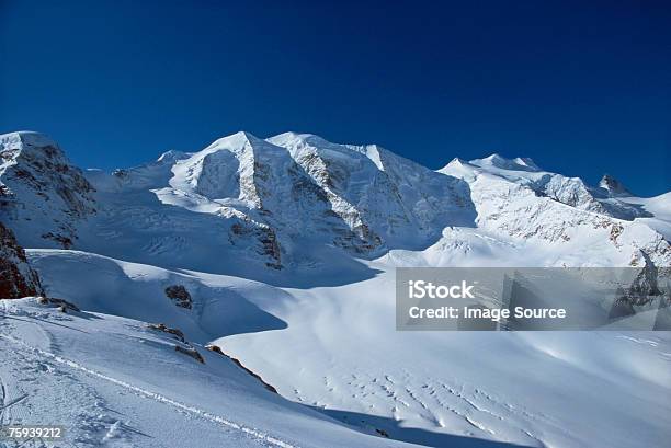 Aletsch Glacier Stock Photo - Download Image Now - Aletsch Glacier, Beauty In Nature, Blue