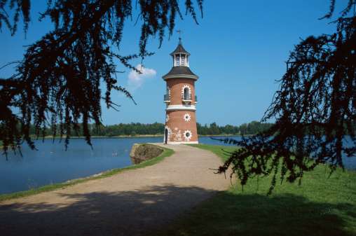 Ancient Vyborg fortress in Vyborg town, Leningrad region, Russia