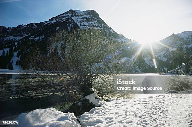 Vils Alp Lake Stock Photo - Download Image Now - Austria, Beauty In Nature, Cold Temperature
