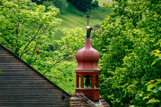 istock High Section Of Church Against Trees 760291087