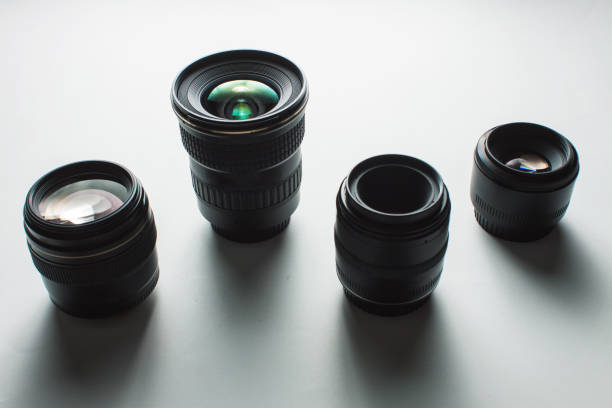 istock High Angle View Of Camera Lenses 760301795