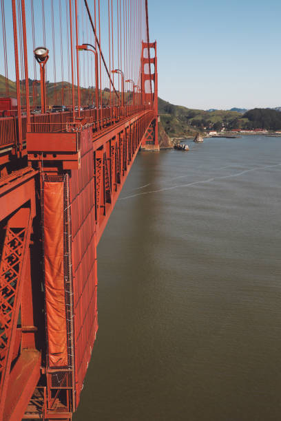 istock Suspension Bridge Over Sea 760338443