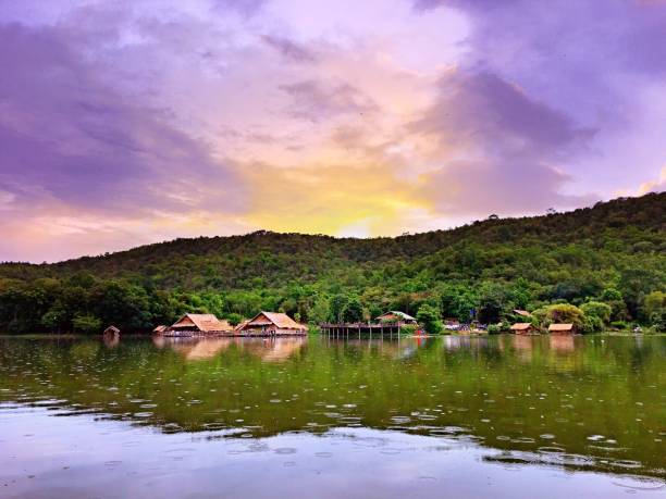 istock Scenic View Of Lake Against Sky At Sunset 761708045