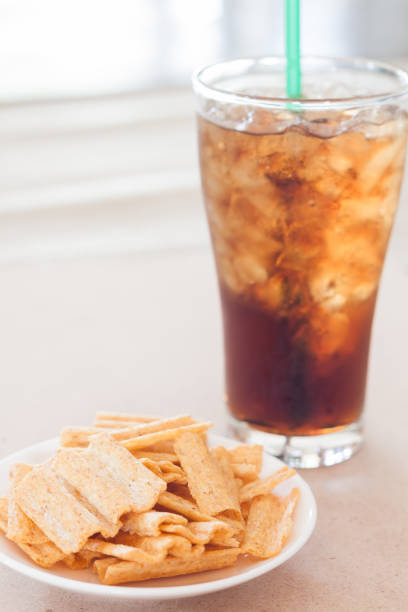 Close-Up Of Snacks On Table
