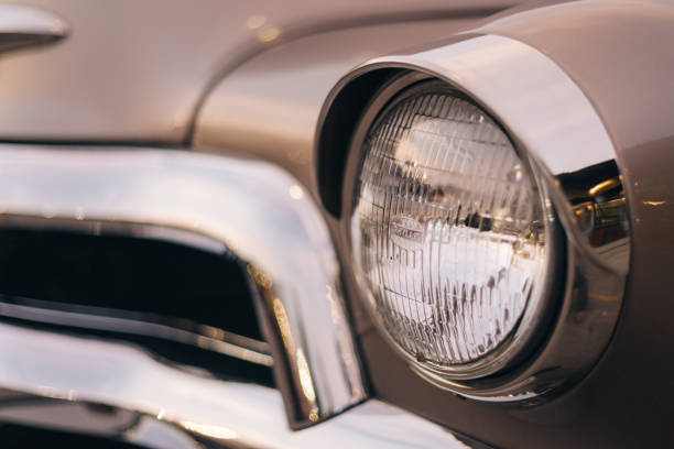 istock Close-Up Of Vintage Car 763273159