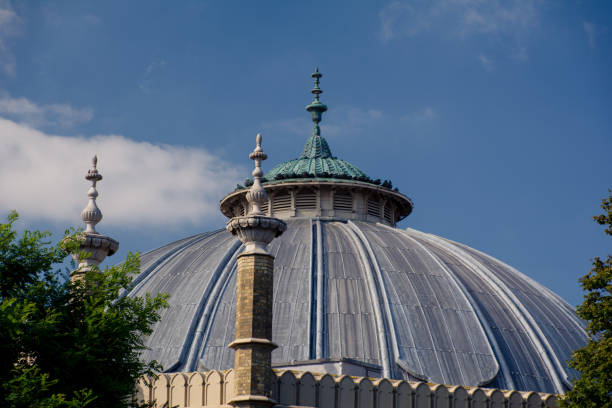 istock Close-Up Of Dome Against Blue Sky 763278017