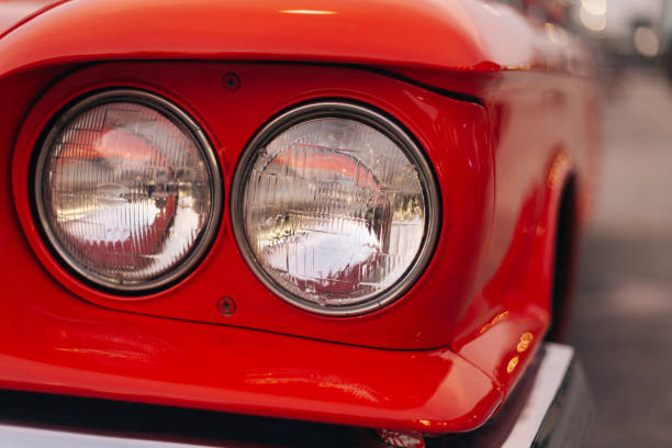 istock Close-Up Of Vintage Car 763280369