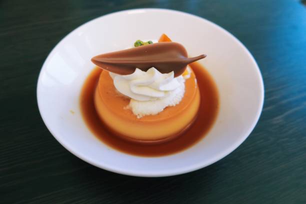 istock High Angle Close-Up Of Caramel In Plate On Table 763285107