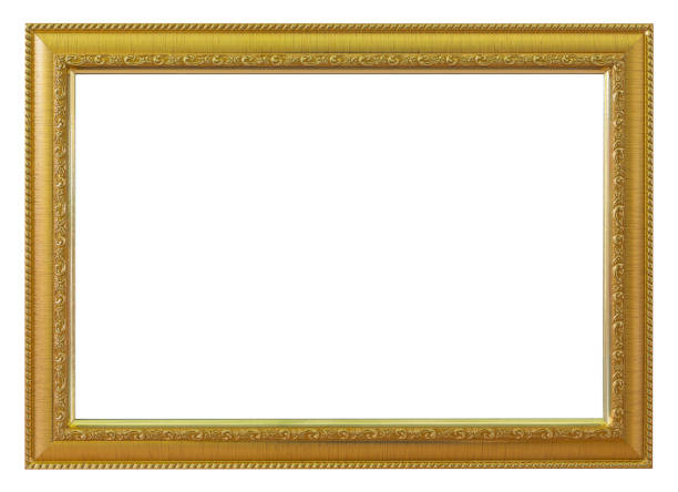 istock Close-Up Of Picture Frame Over White Background 767987893