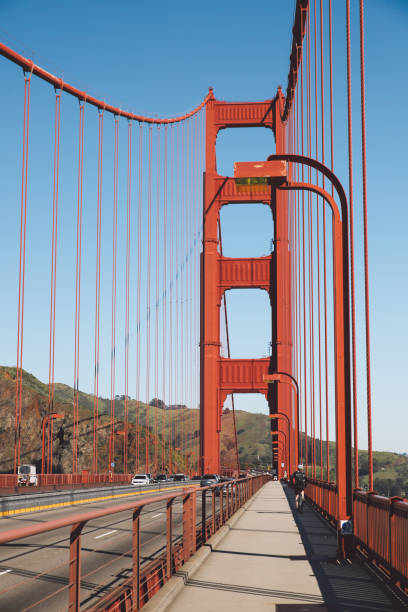istock View Of Suspension Bridge Against Sky 768044525