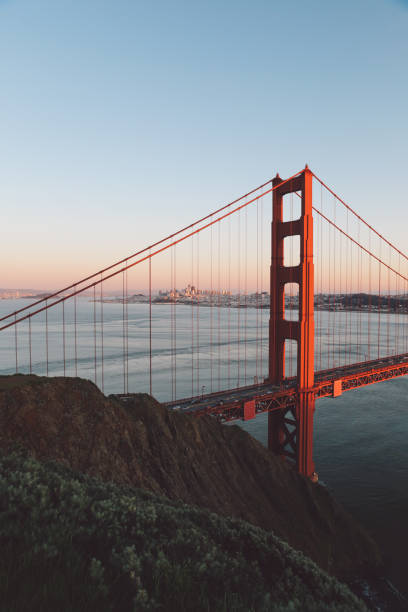 istock View Of Suspension Bridge Against Sky 768050113