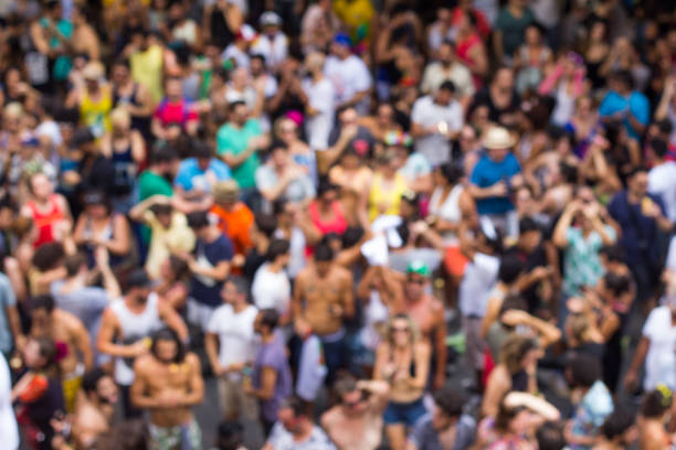 istock High Angle View Of Crowd In City 769772207