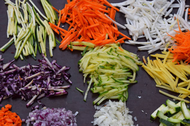 istock High Angle View Of Chopped Vegetables 769777923