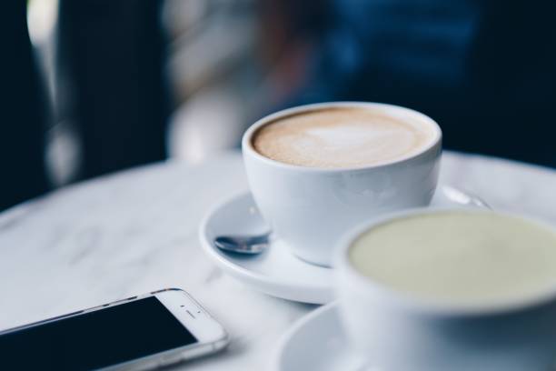 istock Close-Up Of Coffee Cup On Table 769798089