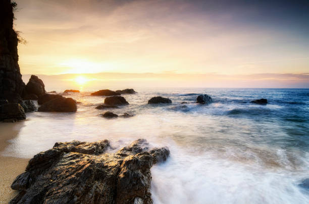 istock Scenic View Of Sea Against Sky During Sunset 769884699