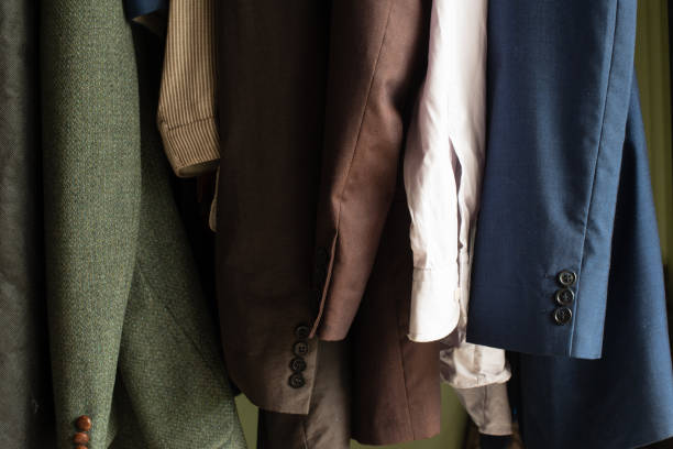 istock Close-Up Of Clothes Hanging 771496703